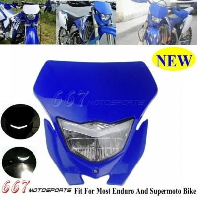 Faro de motocross para Yamaha YZ WR 125 250 400 426 450 TTR225 TTR230 TTR110 Foto 1 de 4