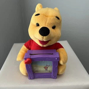 Vintage 1998 Disney Winnie The Pooh Plush "I Love You" Light Up Frame Brand New - Picture 1 of 8