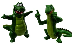 Rainforest Cafe Nile the Crocodile & Iggy Iguana Green 3.5" PVC Figure 2000 RFC - Picture 1 of 12