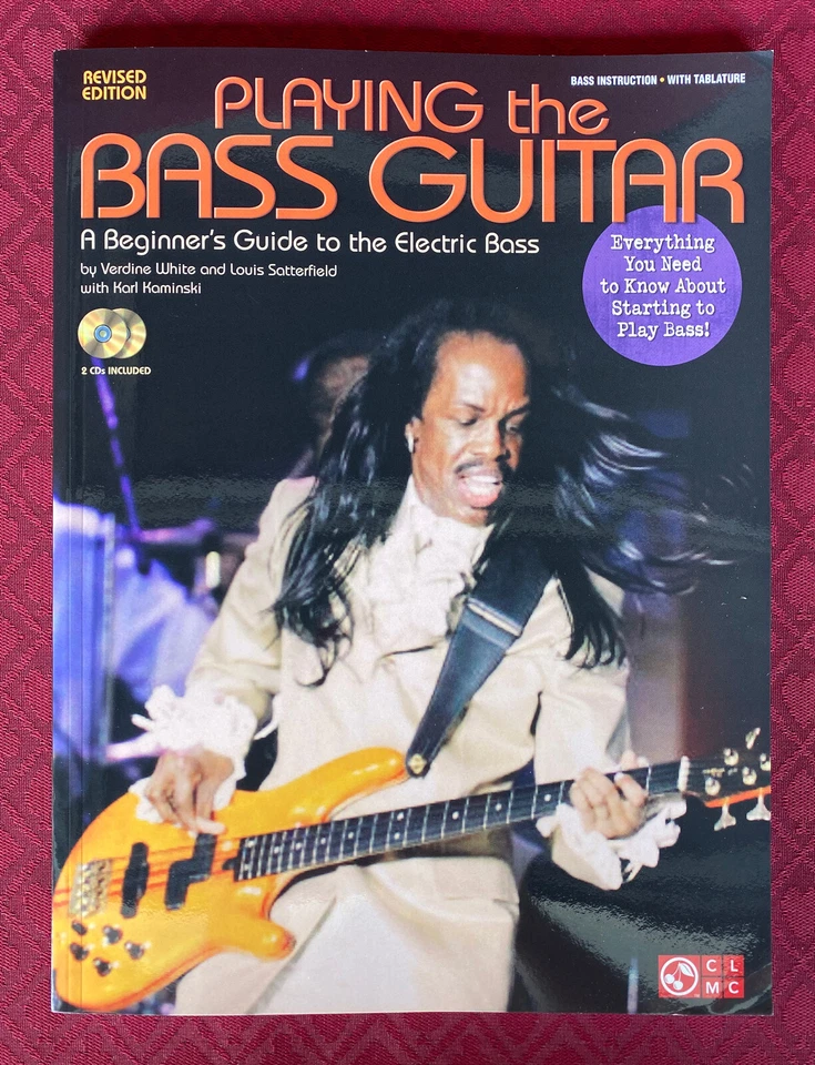 Playing the BASS Guitar Book By Verdine White & Louis Satterfield 2012 SIGNED! - Image 1 of 4