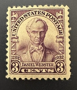 1932 MNH Daniel Webster stamp, Scott No. 725 - Picture 1 of 1
