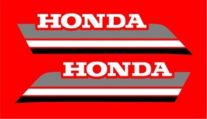 1985 Honda ATC250ES 250ES ATC Big Red Tank Decals 85 - Picture 1 of 1