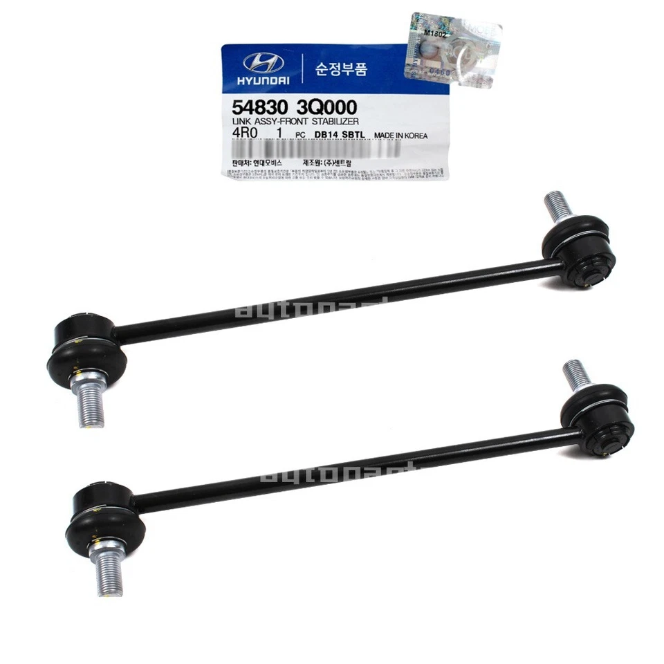 Enlace estabilizador delantero genuino 548303Q000 2EA para Azera Sonata Kia Optima 2012-17 Foto 1 de 4
