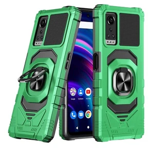 For BLU G91 Max Case Magnetic Support Kickstand Cover+Tempered Glass + 2 Cables - Picture 1 of 42