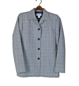 PENDLETON Size 6 Vintage Womens Plaid Lined 100% Virgin Wool 3 Piece Suit Set - Picture 1 of 20