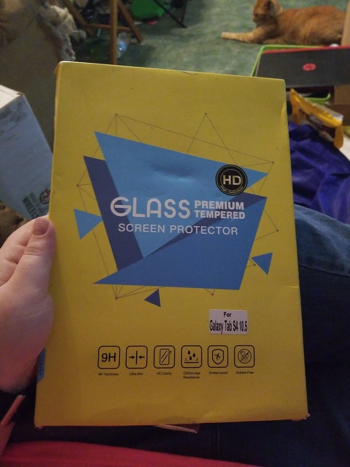 Samsung Galaxy Tab S4 (10.5 inch) Matte Anti Glare Screen Protector Guard - Image 1 of 1