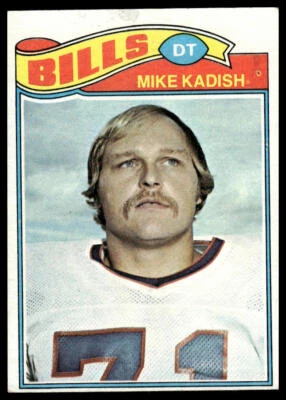 1977 Topps #353 Mike Kadish RC Buffalo Bills - Image 1 of 2