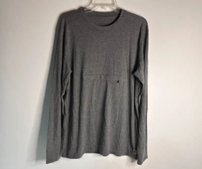 Tavik + Soft Gray Long Sleeve Pocket Pouch Shirt Men Size L - Image 1 of 4