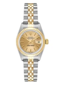 Rolex Datejust Champagne Women's Watch Jubilee Bracelet - Picture 1 of 2