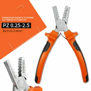 New Crimper Plier Crimping Tool For End-Sleeve PZ0.25-2.5 Wire Cable Terminal CS - Picture 1 of 6
