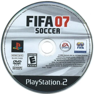 FIFA Soccer 07 (Sony PlayStation 2, 2006) Just the BL PS2 Disc, FREE SHIPPING! - Picture 1 of 2