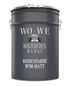 Bodenfarbe Betonfarbe Bodenbeschichtung Fußbodenfarbe W700 MATT 750ml-20L - Bild 1 von 15