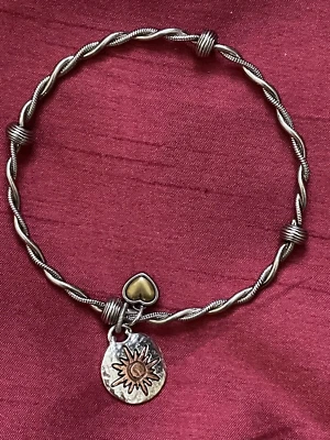 Brazalete delgado Brighton Art & Soul vive tus sueños la felicidad seguirá Sunburst Foto 1 de 4
