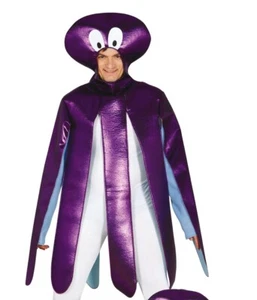 Abito elegante da uomo donna polpo costume cibo di mare molluschi abito cervo notte fg - Foto 1 di 6