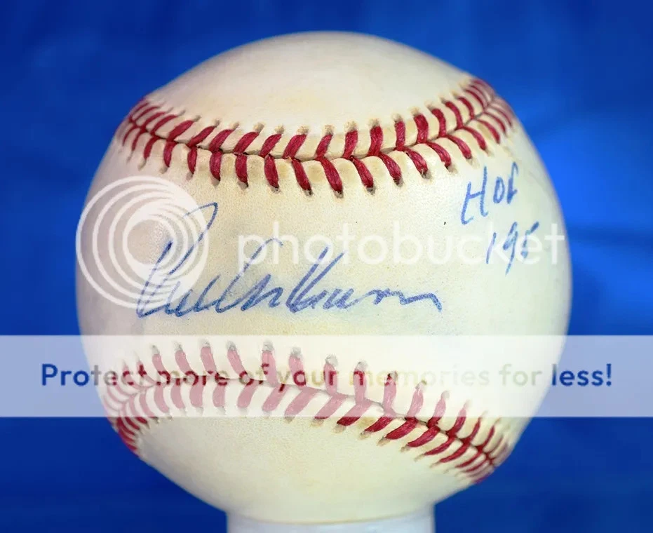 Richie Ashburn Hof 1995 Psa/dna Signed National League Baseball Autograph - Image 1 of 1