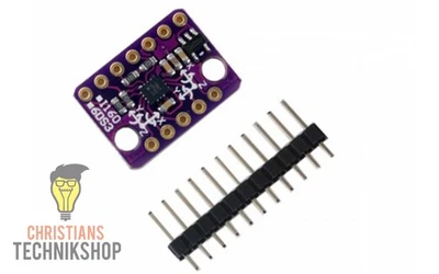 CHRISTIANS TECHNIKSHOP Sensor de 6 ejes GY-BMI160 para Arduino | BMI160 giroscopio y sensor de aceleración