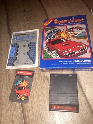 Bump 'N Jump (Intellivision, 1983) CIB COMPLETE - Image 1 of 4
