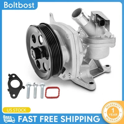 Bomba de água do motor com termostato para Chevy Malibu Equinox GMC Canyon Buick Regal - Imagem 1 de 4