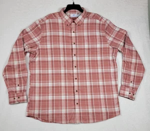 Southern Tide Mens XXL Plaid Intercoastal Flannel Button Down Sport Shirt Pink - Picture 1 of 11