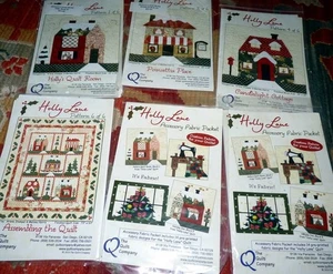 HOLLY LANE Patterns The Quilt Company Incomplete Has 1-2-4-6+ Accessory Packet - Picture 1 of 1