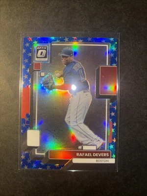 Donruss Optic Rafael Devers Boston Red Sox 2022: Blue Prizm/76 Foto 1 de 2