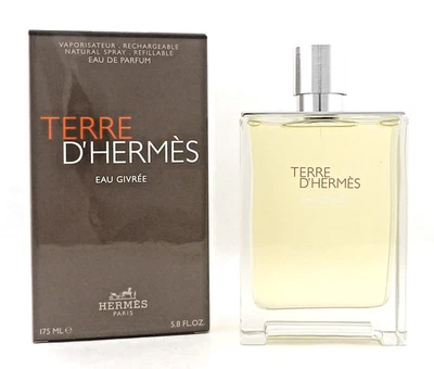Hermes Terre d'Hermes Eau Givree 5,8 OZ eau de parfum spray recargable para hombres. Nuevo en caja Foto 1 de 4