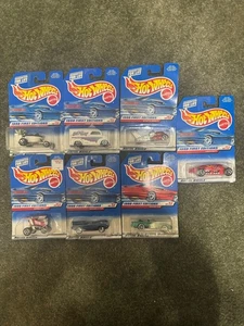 Jaguar vintage Hot Wheels 1998 primeras ediciones 7 autos nuevo en paquete - Imagen 1 de 8