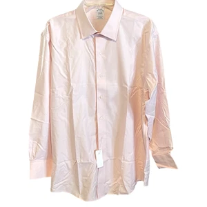 Brooks Brothers Supima Non-Iron Dress Shirt Men's Size 17-33 Regular Fit NWT! - Picture 1 of 6