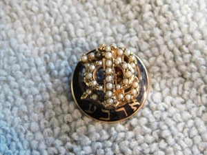 Old 1955 10k Gold Gamma Phi Beta Sorority Pin Badge - Picture 1 of 6