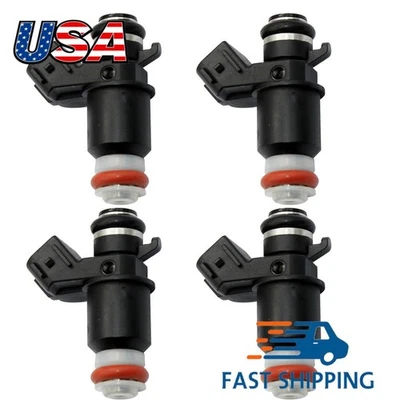4 piezas inyectores de combustible para Honda AquaTrax F-12 / F-12X 2002-2007 16450-HW1-672 NUEVO Foto 1 de 4