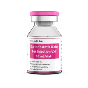 Bacteriostatic Water 30ml | 0.9% Benzyl Alcohol | BAC Water x 2 - Picture 1 of 1