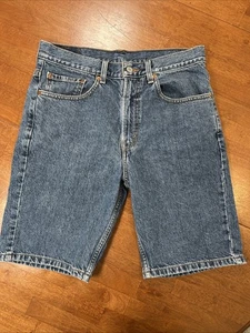 Pantalones cortos de jean Levi’s 505 para hombre talla 32 azul denim 2008 - Imagen 1 de 12