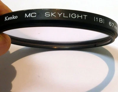 Kenko MC Skylight 1B 67mm Filter (with one smudge mark on coating) - Image 1 of 4
