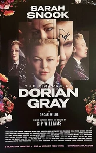 Sarah Snook Signed PICTURE OF DORIAN GRAY Broadway Poster Windowcard - LAST ONE - Picture 1 of 2