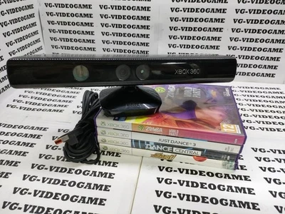 KINECT ORIGINALE MICROSOFT + 4 GIOCHI, XBOX 360 , USATO - Immagine 1 di 4