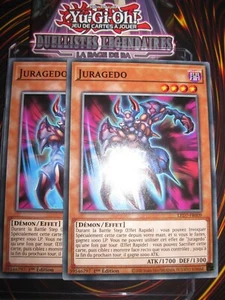 YU-GI-OH! COM PLAYSET (LOT DE 2) JURAGEDO LED7-FR009 EDITION 1 NEUF FRANCAIS - Picture 1 of 1