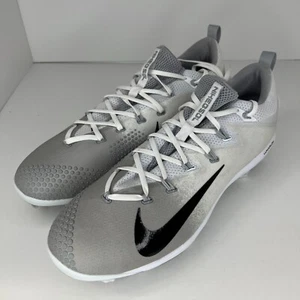 Nike Mens 852686-102 Gray/White Lunar Vapor Ultrafly Elite Size 15 Cleats Shoes - Picture 1 of 9