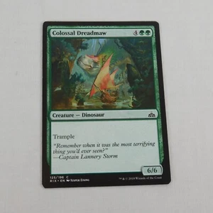 Colossal Dreadmaw Magic The Gathering 2018 Green Creature Dinosaur 125/196 Rivals of Ixalan - Imagen 1 de 10