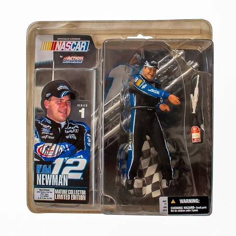 VTG Ryan Newman Rookie Year Series 1 Autographed Action Figure McFarlane Toys Cover
