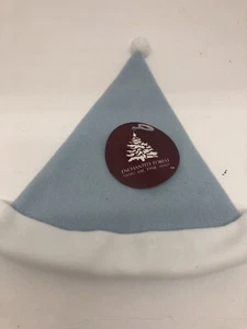 Blue Santa Hat With White Trim & White Ball On Top - 11” X 10” - Picture 1 of 5