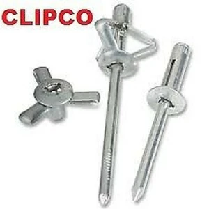 Trois Pliable, Charge Roulement, Bulbex, Fendue Rivets 4 X 18MM (200PKT) - Imagen 1 de 3