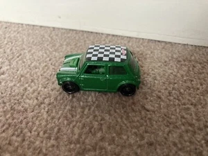 HotWheels Morris Mini Car - Green - Scale 1:64 - Picture 1 of 9