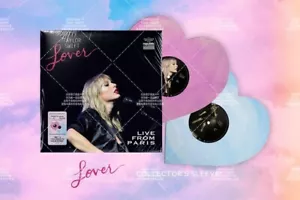 FAN MADE Unoffici Taylor Swift Lover Heart Shaped Vinyl 2025 LLFP Not include CD - Picture 1 of 14