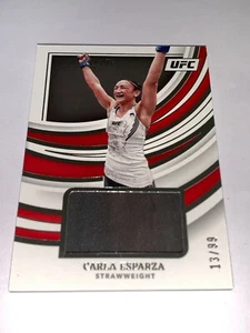 2022 Panini Immaculate Collection UFC Carla Esparza Fight Night Patch 13/99 - Bild 1 von 2