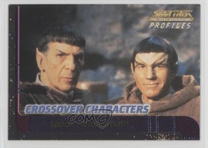 2000 Skybox Star Trek: The Next Generation Profiles Spock #C8 0q4
