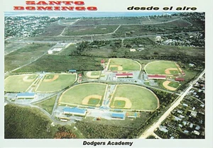 Limitierte Auflage Santo Domingo Los Angeles Dodgers Baseball Akademie Postkarte - Bild 1 von 2
