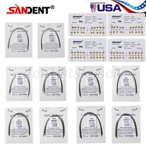 Orthodontic Dental Arch Wire Niti Round Upper/Lower / Brackets Braces MBT/Roth - Picture 1 of 52