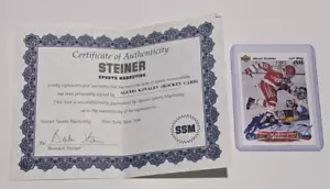 Carta mazzo superiore firmata Alexei Kovalev #655 Steiner COA - Foto 1 di 4