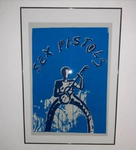 Sex Pistols / Siebdruck A1 24/ 100 - CD , VINYL , LP - Bild 1 von 4