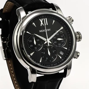 Mercury • Swiss Chronograph Watch • Stainless Steel • 44mm • Quartz • 5ATM - Picture 1 of 11